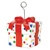 Polka Dot Gift Box Photo/Balloon Holder