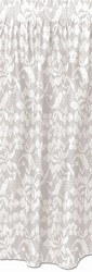 Lace Table Skirting - White