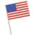 Plastic American Flag (4 in x 6 in)