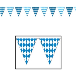 Oktoberfest Pennant Banner, 12 ft