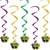 Mardi Gras Whirls (5/pkg)