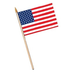 Rayon American Flag (4 in x 6 in)
