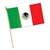 Rayon Mexican Flag