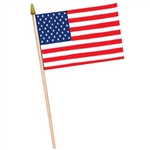 Rayon American Flag (11 in x 18 in)
