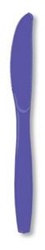 Purple Plastic Knives (24/pkg)