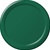 Hunter Green Lunch Plates (24/pkg)