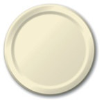Ivory Lunch Plates (24/pkg)