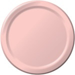 Pink Lunch Plates (24/pkg)