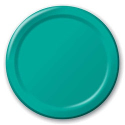 Teal Lunch Plates (24/pkg)