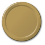 Gold Dessert Plates (24/pkg)