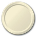 Ivory Dessert Plates (24/pkg)