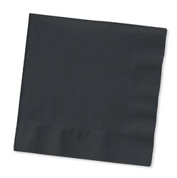 Black Lunch Napkins (50/pkg)