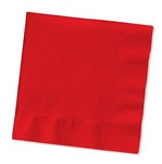 Red Beverage Napkins (50/pkg)