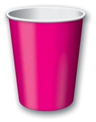 Magenta Hot/Cold Cups (24/pkg)