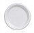 White Plastic Dessert Plates (20/pkg)