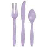 Lavender Assorted Cutlery (24/pkg)