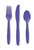 Purple Assorted Cutlery (24/pkg)