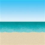 Use this extremely versatile, high quality Blue Sky and Ocean Backdrop to decorate your walls for a beach party, luau party or even a pirate theme birthday.