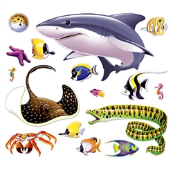 Marine Life Props (16/pkg)