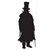 Which detective at your party is going to catch the villain? This Villain Silhouette stands six feet tall and measures 30 inches across. It's printed on a clear material and comes one Villain Silhouette per package.