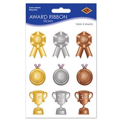 Award Ribbon Stickers