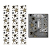 Add some emphasis on star quality at an awards night or VIP theme party by decorating with these fancy Star Party Panels. The panels feature black and gold stars of varying sizes. Each panel measures 12 inches wide by six feet tall. Comes 3 per pack