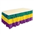Decorate for Mardi Gras in a big way by covering all the tables at your home, restaurant or classroom with this colorful Mardi Gras Table Skirting. The tablecover is made of superior quality and is even moisture and fade resistant.
