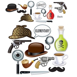 Whether you're decorating for a murder mystery party or want to look like Sherlock Holmes in your new profile picture, our Sherlock Holmes Photo Fun Signs will do the trick. Just hold the prop up and have someone take your picture! 12 signs per package.