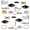 Picture your guests with our Graduation Photo Fun Signs! Grab a photo prop or two and have someone snap your photo for some fun memories. The props measure anywhere from 7 inches to 12.25 inches and there are 11 pieces in the package.