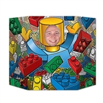 Build fun memories with this Building Blocks Photo Prop. Printed on one side of card stock material, this prop will turn any guest into a block person. Simply show your face in the space provided. Measures 37 inches by 25 inches. Contains one per package.