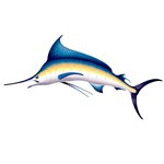 Giant Marlin Party Prop