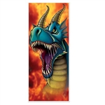 The Dragon Door Cover is made of thin all-weather plastic and is printed on one side. Measures 30 inches wide and 6 feet tall. Can be used both indoors and outdoors. Contains one (1) per package.