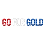 Foil Go For Gold Streamer