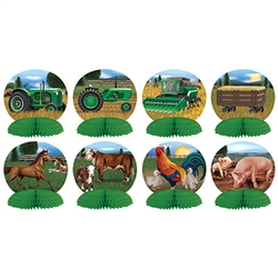 Put a tractor on your table with our Farm Mini Centerpieces!