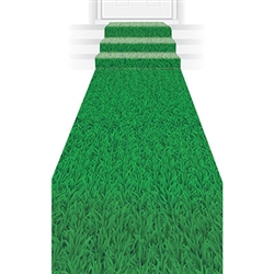 Our 10' long by 24" wide Grass Runner adds the finishing touch to your seasonal, sporting, jungle, Easter, or luau themed party.