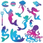 You're sure to have a swimmingly good party when you decorate with these Mermaid Cutouts!