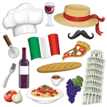 This 15 piece package of Italian Photo Fun Signs is sure to bring a smile to your guest's faces when there snapping selfies and party picks.  Each sign is printed both sides on high quality cardstock in vibrant color.