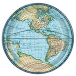 An around the world the trip should start on a full stomach.  make sure your guests have plenty to eat and these colorful, high quality plates to dine from!  These plates are coordinated with our other Bon Voyage themed table settings.