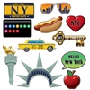 The glitz, the glamor, the hot dogs!  Give your gusts memories that will last a lifetime at your next New York City themed party with these New York City Photo Fun Signs.  You'll be Instagram and Pinterest ready with these colorful and fun photo props.