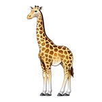 Your jungle themed party is sure to reach new heights with this over 4 foot tall Jointed Giraffe!  Printed one side on high quality cardstock in vibrant color, fully jointed and poseable.  Reusable with care.