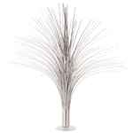 Metallic Spray Centerpiece - Silver