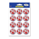 England Soccer Stickers (2 Sheets Per Package)