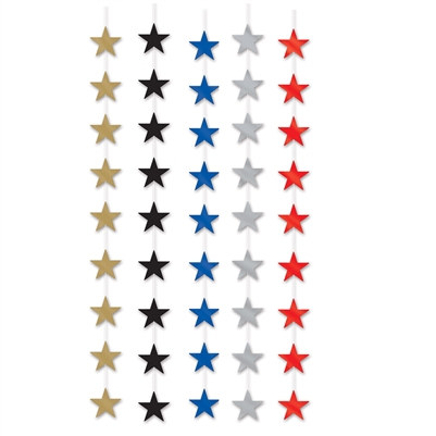 Metallic Star Stringer (Please Select Color)