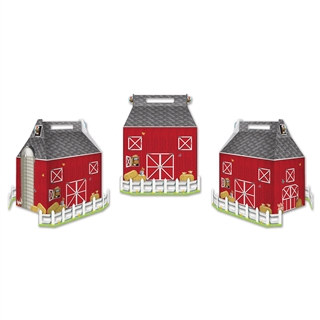 Barn Favor Boxes