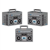 Boom Box Favor Boxes (3 Per Package)