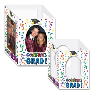 Congrats Grad Photo Centerpieces (2/Pkg)