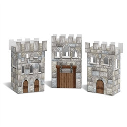 Castle Favor Boxes (3/Pkg)