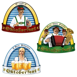 Oktoberfest Cutouts (3/pkg)