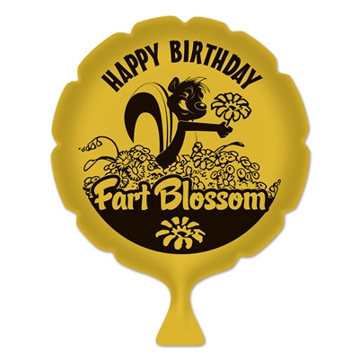 Birthday Fart Blossom Whoopee Cushion