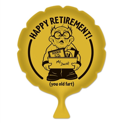 Happy Retirement! Whoopee Cushion